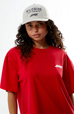 x Wildside Yohji Yamamoto x PacSun Tan Logo Dad Hat image number 4