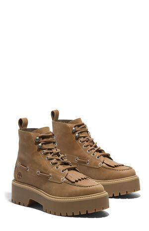 Women's Wheat Stone Street Mid Lace-Up Boots image number 4