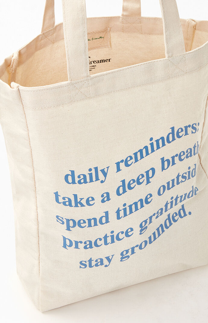 Daily Reminders Tote Bag