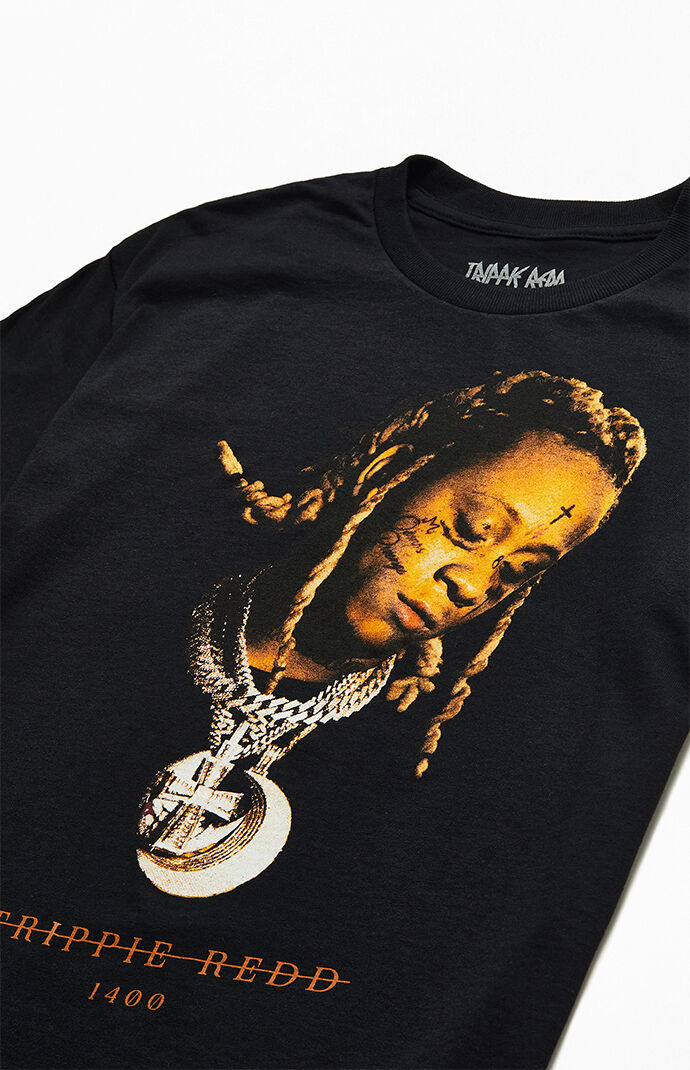 希少　トリッピーレッド　メダリオンチェーンTシャツ　Lサイズ　オフィシャル Trippie Redd Medallion Chain T-Shirt | PacSun