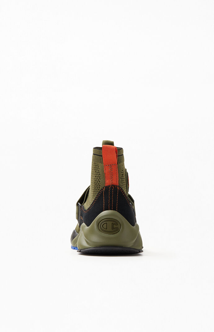 champion sock shoes mens olive