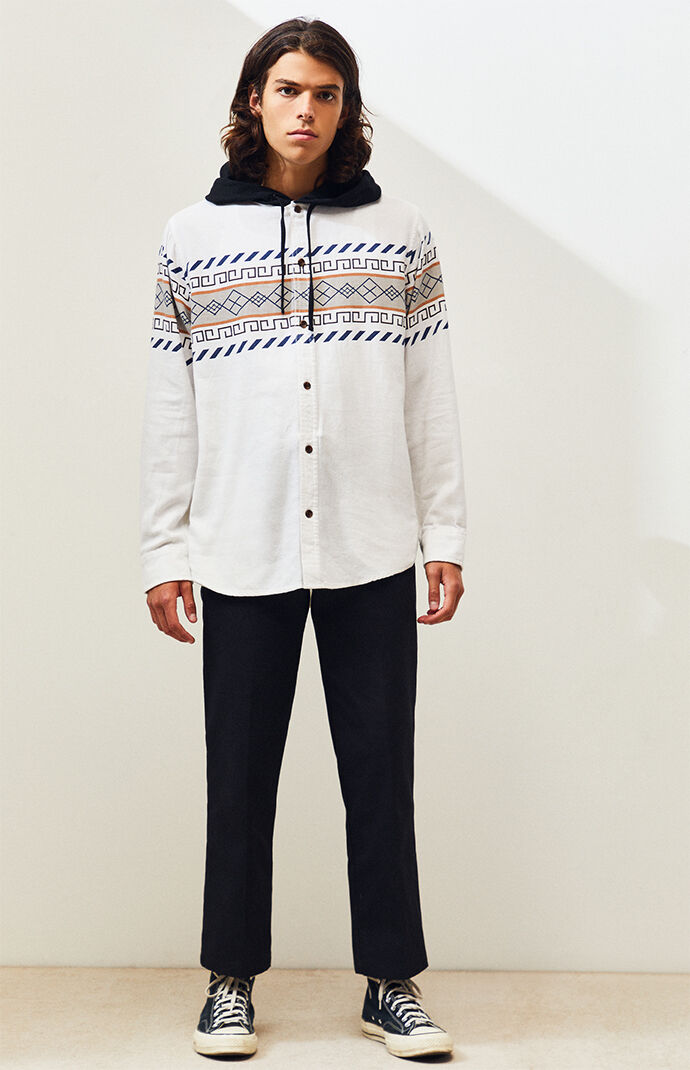 Merrill Hooded Button Up Shirt