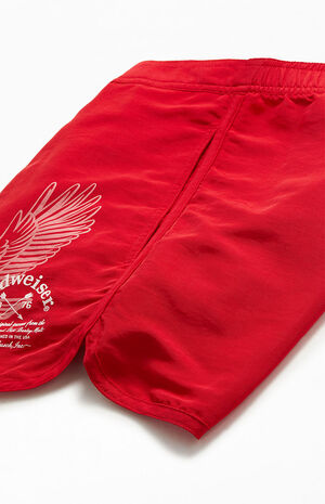 By PacSun 1876 Scalloped 4.5" Boardshorts image number 4