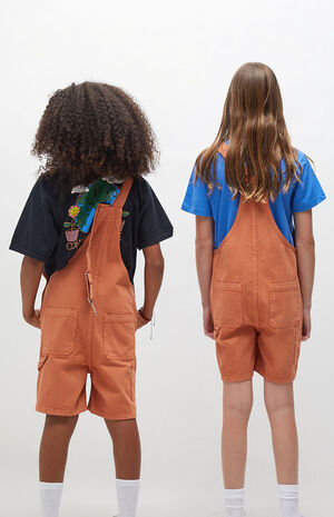 Brown&nbsp;Short Overalls image number 3
