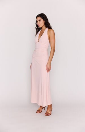 Amelia Halter Midi Dress image number 2