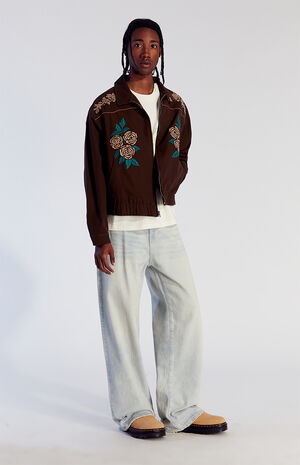 Blake Extreme Baggy Jeans Light Indigo Wash image number 2