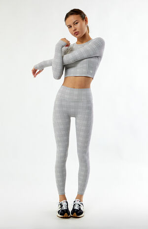 Active Plaid Long Sleeve Top image number 4