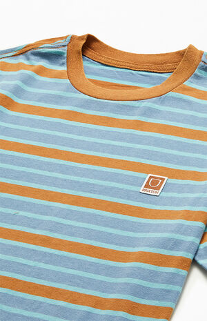 Hilt Multi Stripe Knit T-Shirt Hilt Multi Stripe Knit T-Shirt image number null