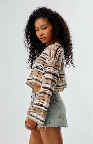 Layla Crochet Sweater image number 5