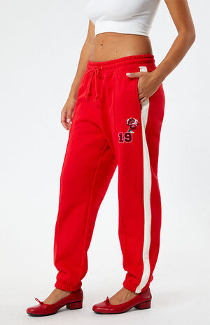 Rose Reverse Weave Sweatpants image number 2