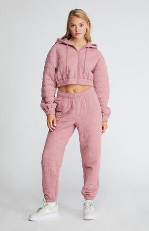 Easy Quilted Sweatpants image number 4