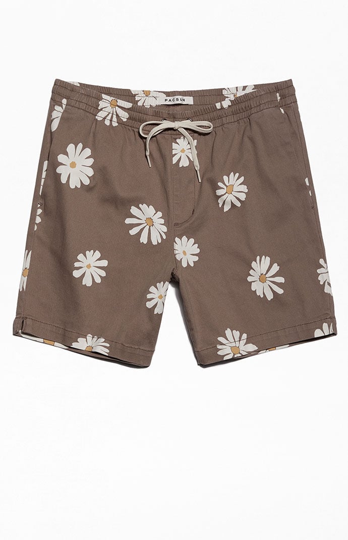 PacSun Daisy Volley Shorts PacSun