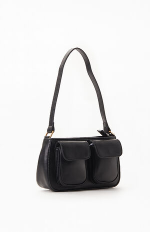 John Galt Black Shoulder Bag | PacSun