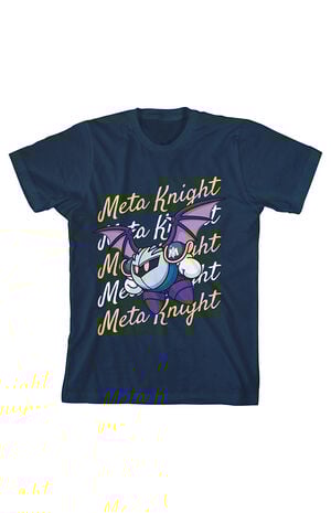 Kids Kirby Meta Knight Flying T-Shirt image number 1