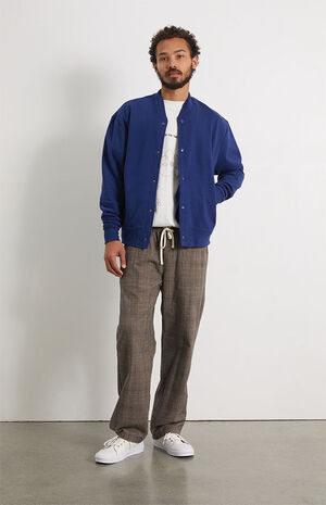 Fleece Varsity Jacket image number 4