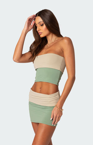 Reversible Fold Over Tube Top image number 2