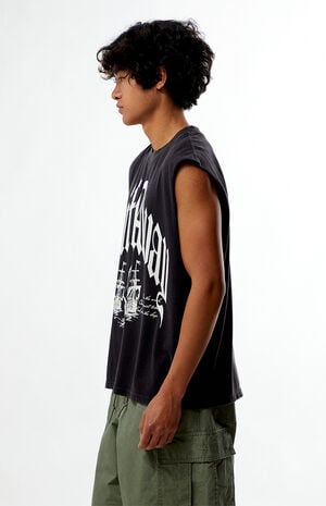 Drift Away Cutoff Muscle T-Shirt image number 3