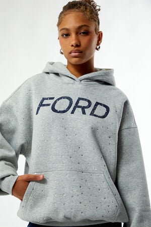 Bling Oversized Hoodie image number 2