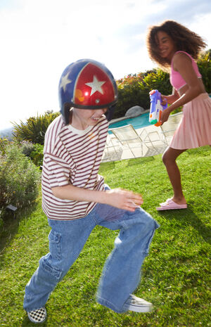 Stripe Boxy T-Shirt image number 7