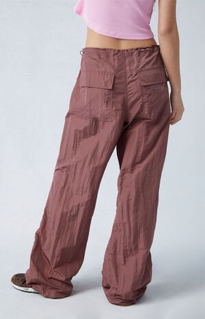 Shine Low Rise Parachute Pants image number 4