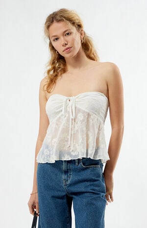 Matilda Floral Embellished Tank Top image number 2