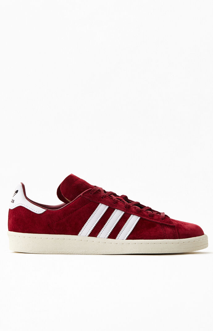 adidas campus burgundy womens