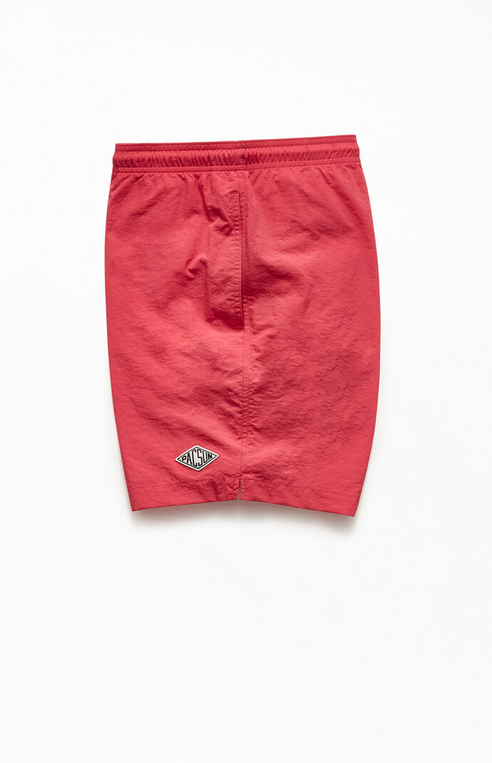 Solid 17" Swim Trunks