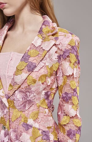 Thalena Floral Blazer image number 5
