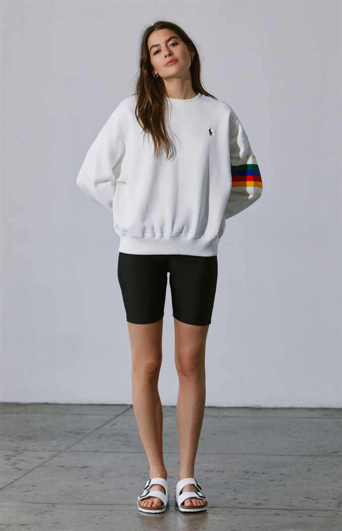polo ralph lauren rainbow logo sweatshirt
