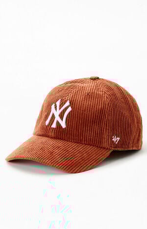 Corduroy NY Yankees Dad Hat image number 4