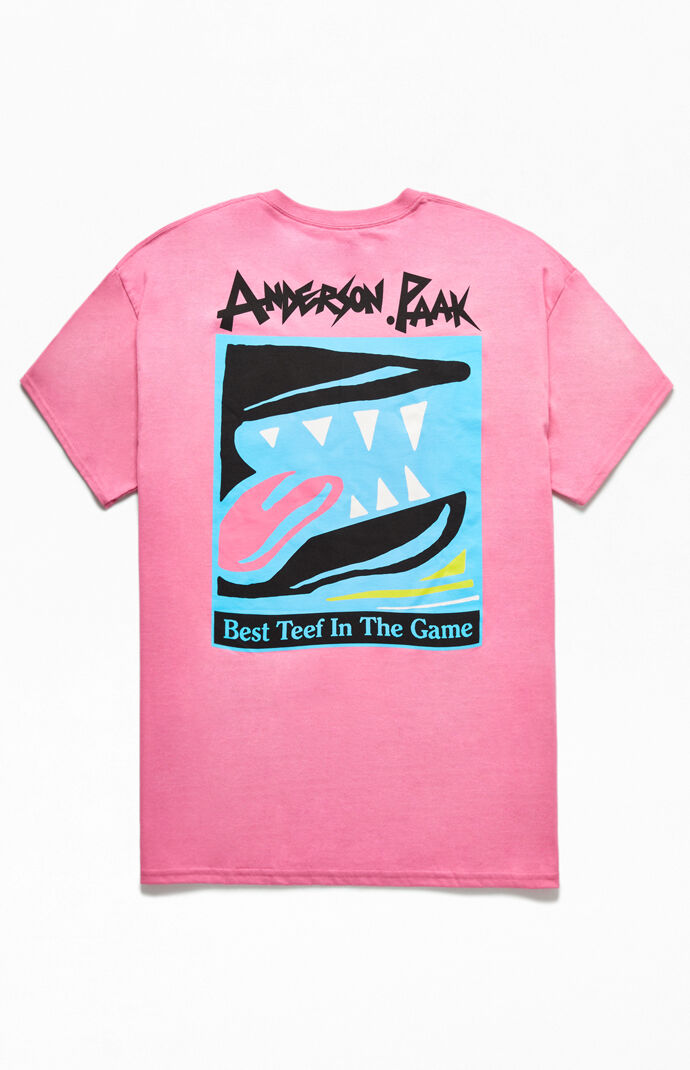 Anderson .Paak Shark Teeth T-Shirt at PacSun.com