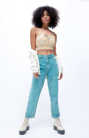 Goldie Floral Crop Top image number 4