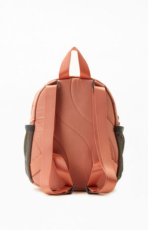 Peach Linear Mini Backpack image number 3