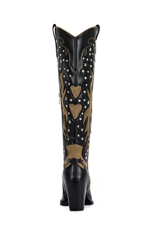 Women's Kalpana Black Western Boots image number 3
