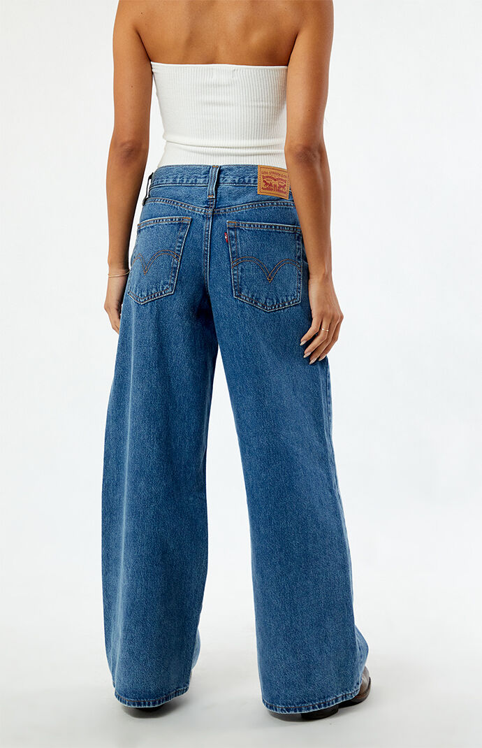 Levi s Dark Indigo 94 Baggy Wide Leg Jeans PacSun