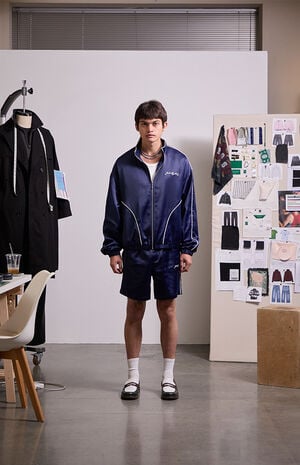 by Pacsun Zip Up Track Jacket image number 1