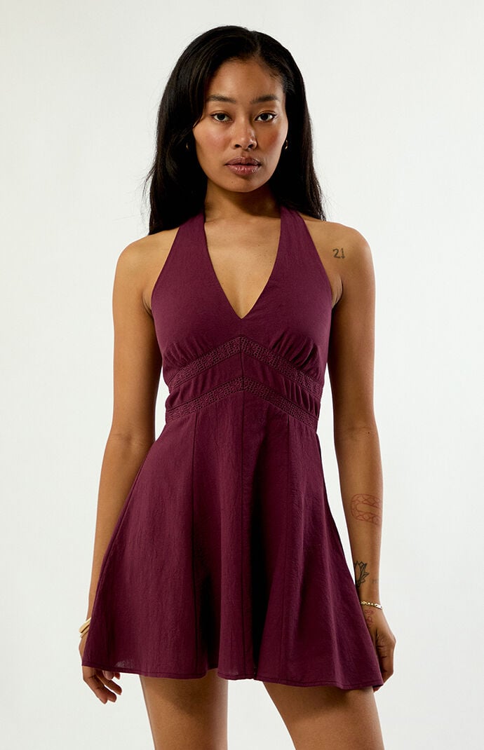 Your Favorite Avery Halter Mini Dress