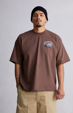 By Willy Chavarria Brown Chevy T-Shirt image number 2