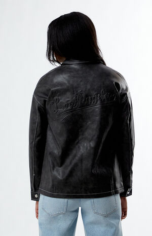 Los Angeles Faux Leather Jacket image number 2