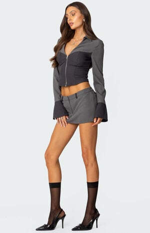 Angela Tailored Mini Skort image number 3