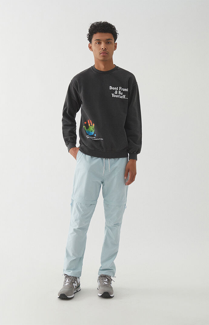 Don't Front Crew Neck Sweatshirt