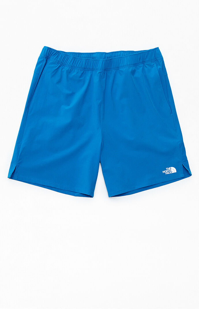 North Face Mens Blue Wander Shorts size 