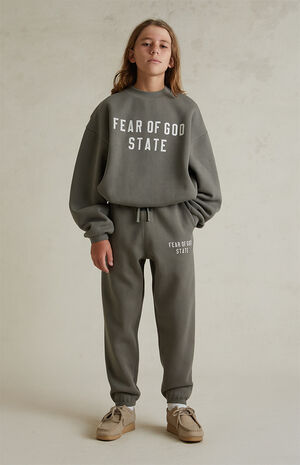 Kids Moss Classic Fleece Sweatpants image number 2