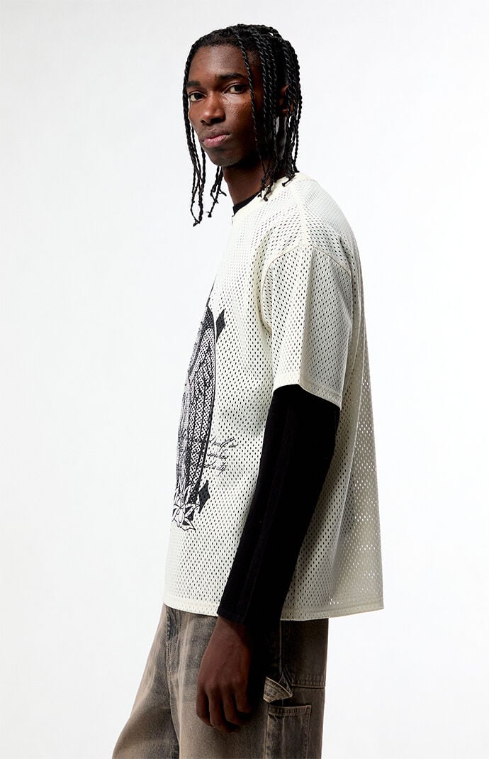 Pacsun Angel Mesh Jersey