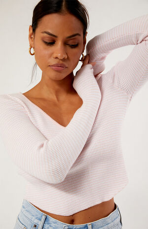 Woodland V-Neck Sweater image number 2
