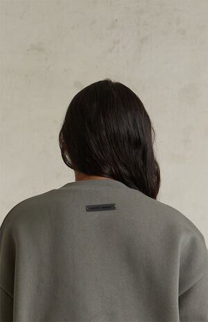 Kids Moss '90s Fit Fleece Crew Neck Sweatshirt image number 5