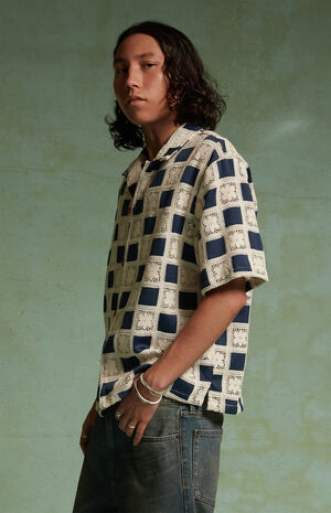 by Pacsun Checkered Yucca Camp Shirt image number 4