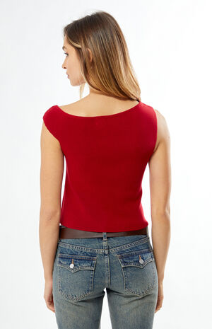 One Shoulder Sweater Top image number 3
