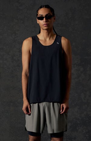 Black Active Standard Performance Tank Top image number 2