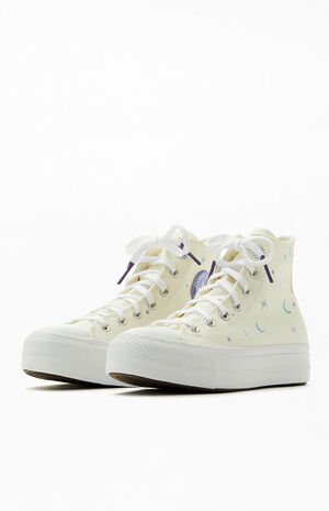 Ivory Star Chuck Taylor All Star Life Sneakers image number 2